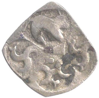 Punch Marked Silver Karashapna Coin of Rath Janapada.