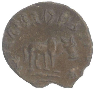 Copper Kasu Coin of Banavasi Region.