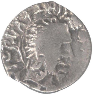 Silver Drachma Coin of Gautamiputra Shri Yajna Satakarni.