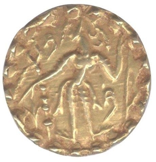 Gold Dinar Coin of Sri Sridharanarata of Eastern Bengal of Mainamati Region.