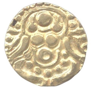 Gold Coin of Naravarman of Paramaras of Malwa.