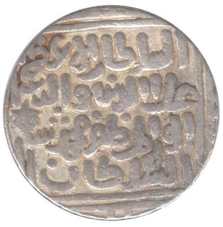 Silver Tanka Coin of Ala Ud Din Muhammad Shah of  Sikander al thani type of Dehli Sultanate.