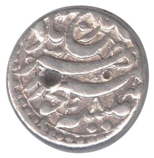 Allahabad. Silver Rupee. Rebellion Issue. Poetic couplet. Beautiful Coin. Fine. Rare.