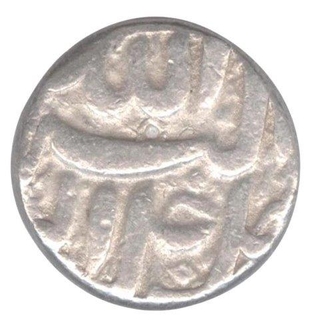 Silver One Rupee Coin of Akbar of Berar of Month Azar.