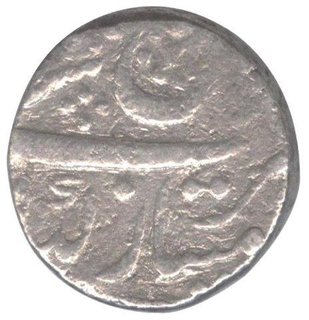 Silver One Rupee Coin of Alamgir II of Imtiyazgarh  Mint.