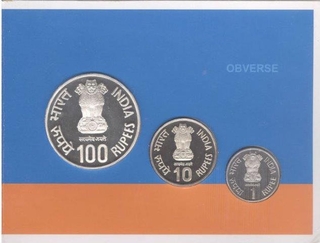 Proof Set of  Veer Durgadas  of Mumbai Mint of 2003.