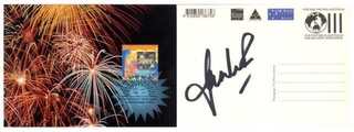 Autograph of Australia of  Legendary Australian Bowler Shane Warne's Autograph.