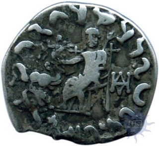 Copper Coin of Antialcidas of Indo Greeks.