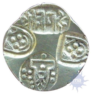 Gold Punchmakred Coin of Paramaras of Vidarbha.