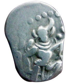 Billion Adivaraha Jital Coin of Bhoja I of Gurjara Pratiharas.