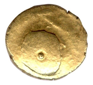 Gold coin of Bijapur Sultanate.