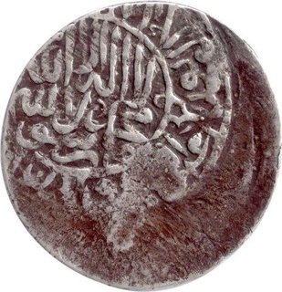 Silver Shahrukhi Coin of Kamran Mirza.