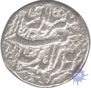 Silver Rupee of Jahangir of Lahore Mint.