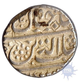 Silver Rupee Shah Jahan of Gulkanda. Mint.