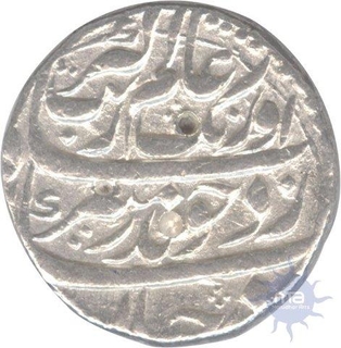 Silver Rupee of Auranzeb Alamgir of Tatta Mint.