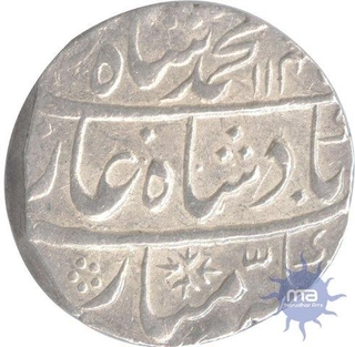 Silver Rupee of Muhammad Shah of Gwalior.