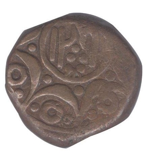 copper Falus of Shah Alam II.