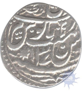 Silver Rupee of Shah Alam II  Bareli Qita of Awadh.