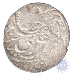 Silver Nazarana Rupee of Dungar Singh of Bikanir.