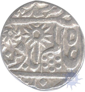 Silver Rupee of Shah Alam II of Chhatarpur.