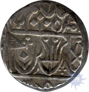 Silver Rupee of Jayaji Rao of Garhakota mint of Gwalior.