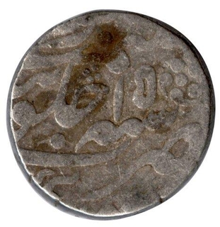 Silver Rupee of Shah Alam II of Jhar Mint of Swai jaipur.