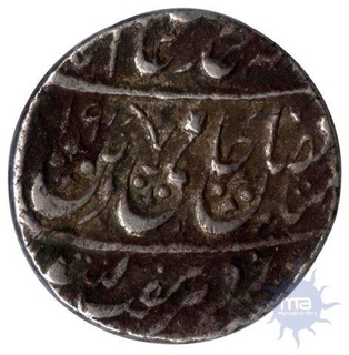 Silver Rupee of Saharanpur of Bengal Presidency.