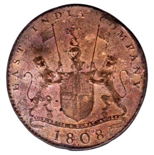 Copper Cash of Madras Presidency.