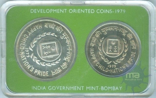 UNC Set of Bombay Mint of 1979.