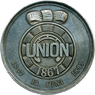 Silver Medal of Union of 1867.