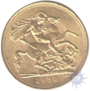 South Africa of King George V of London Mint of 1930.