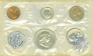 Proof Set of Philadelphia of USA of 1961.