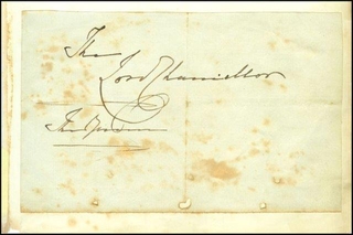 Royalty Autograph of Queen Victoria.