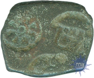 Punch Marked Copper  Karshapana Coin of  Vanga Janapada.