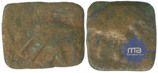 Copper Coin of City State Issue of Bhadravati .