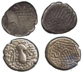 Billon Dramma Coin of Chaulukyas of Gujrat.