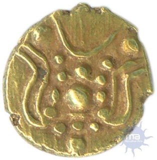 Gold Fanam of Hoysalas Kingdom.