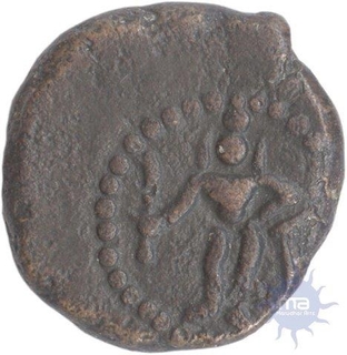 Copper Coin of Ramayana Series of Nayakas of Madurai.