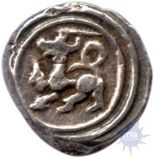 Rajadhiraja Silver Coin of Devanagiri of Vijayanagara Empire.