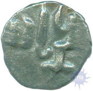 Silver Coin of Hari Hara II of Vijayanagara Empire.