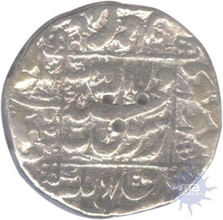 Silver Rupee of Shah Jahan Shibab ud din Muhammad of Junagadh.