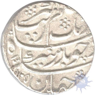 Silver Rupee of Aurangzeb Alamgir of Muhayyi ud din of Akbarabad Mustaqir ul khilaft.