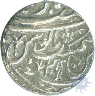 Silver Rupee of Najibabad Mint of Awadh.