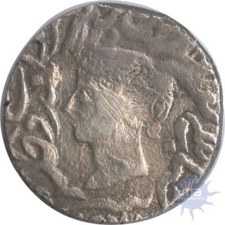 Silver Rupee of Jaswant Singh of Bharatpur.