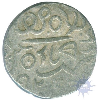 Silver Rupee of Surat Singh of Bikanir.