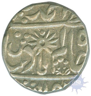 Silver Rupee of Shah Alam II of Chhatarpur.