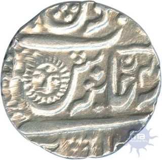 Silver Rupee of Shivaji Rao of Broad Flan of Indore.