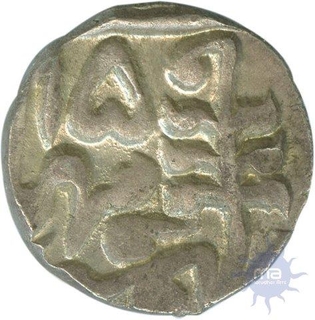 One Fourth of Silver Rupee of Sawai Jaipur of Indore.