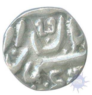 One Fourth Silver Rupee of Victoria Queen of Jaisalmir.