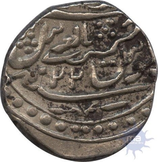 Silver Rupee of Muhammad Shah of Jaisalmir.